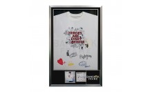 กรอบรูปเสื้อยึดทีระลึกจากดารา นักร้องชื่อดัง